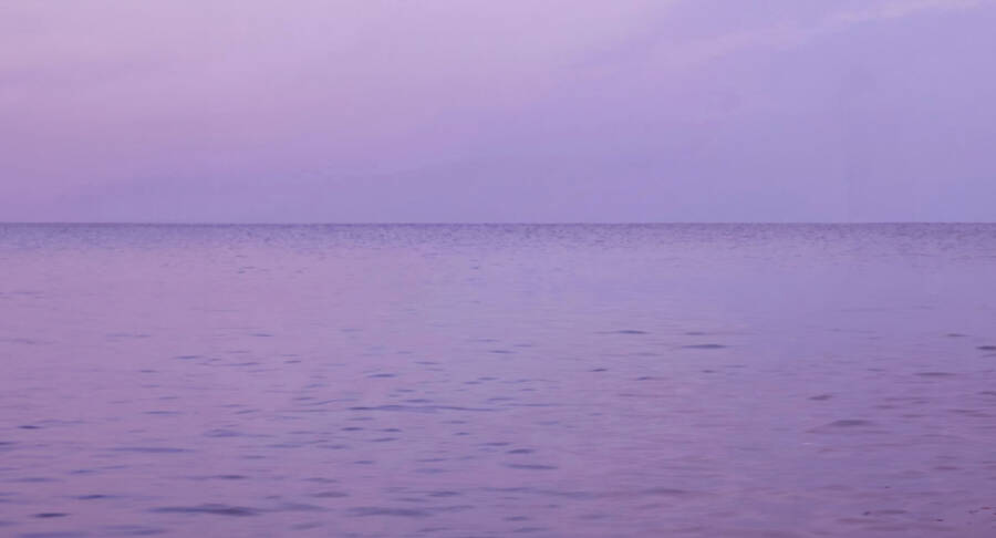 Photograph of a calm sea